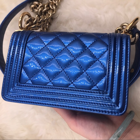 Boy Limited Edition versailles Royal Blue Patent - Picture 4 of 8